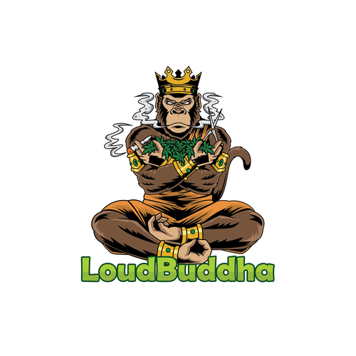 Buddha logo with the title 'LoudBuddha'