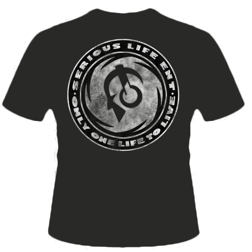 Lifestyle t-shirt with the title 'Who feels they got what it takes to be the HOTTEST Designer with the HoTTest design for Sirius Life!'