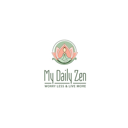 Lotus logo with the title 'MyDailyZen'
