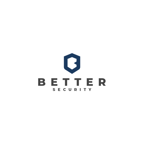 Simple design with the title 'Better Security Logo Design'