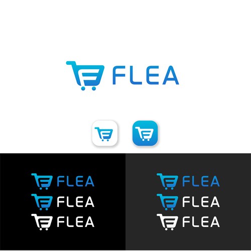 Ecommerce brand with the title 'FLEA'