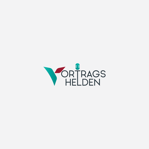 Executive logo with the title 'Winning entry for Vortragshelden's logo design'