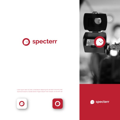 Startup logo with the title 'Specterr Logo Concept'
