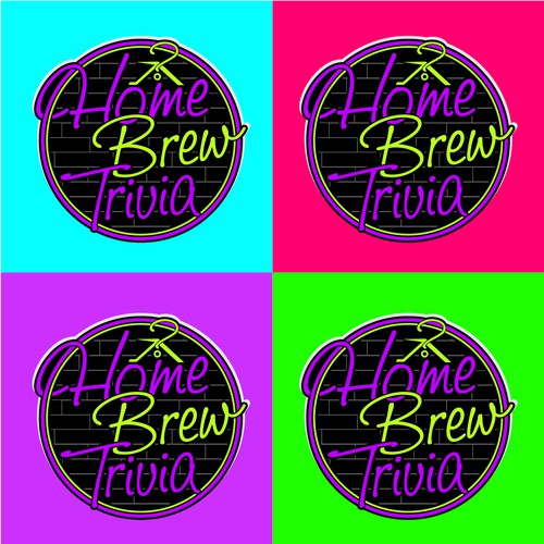 Nightlife logo with the title 'Home Brew Trivia'