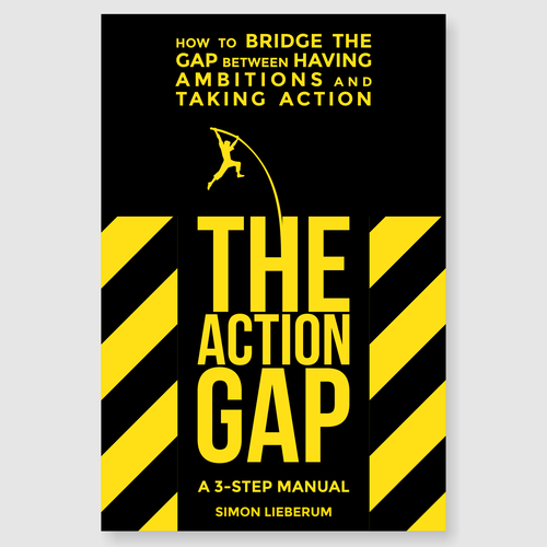 Action book cover with the title 'THE ACTION G-A-P Book Cover'