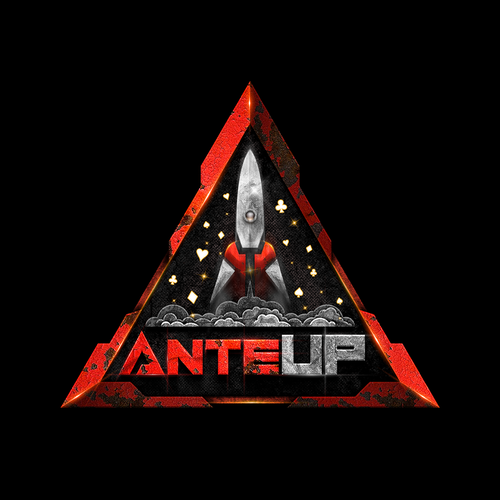 Club logo with the title 'ANTE UP'
