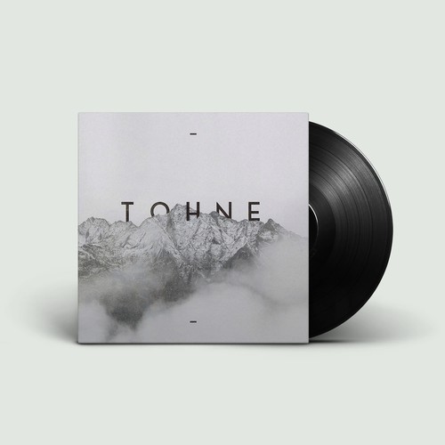 Style illustration with the title 'CD cover for "Tohne"'