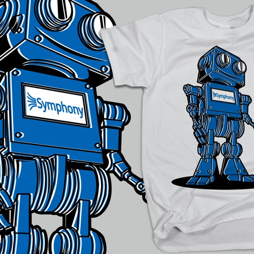 Technology t-shirt with the title 'ROBOT'