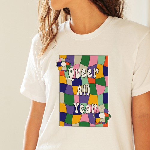 Pride design with the title 'T-shirt Design'