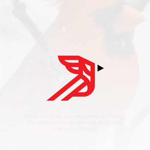 Air design with the title 'Cardinal Logo'