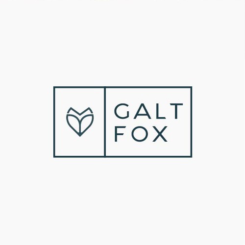 Frame design with the title 'Logo for Galt Fox'