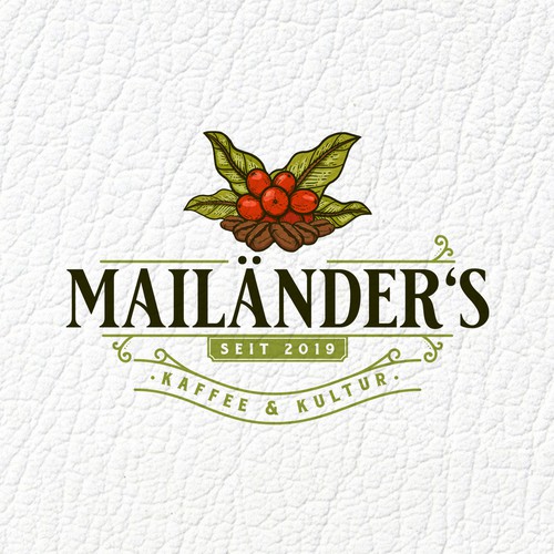 Ornament design with the title 'Mailänder‘s'