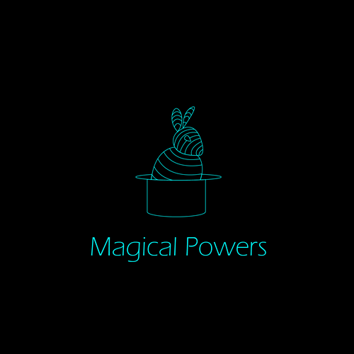 Magical logo with the title 'High Tech Logo Design '