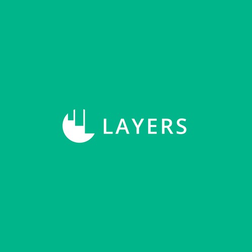 3d printing logo with the title 'Logo Concept | Layers (3D Printing)'
