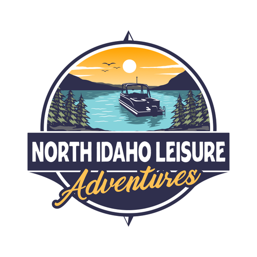 Lake logo with the title 'Adventure logo'