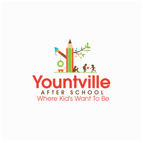 Childcare logo with the title 'Yountvilke After School'