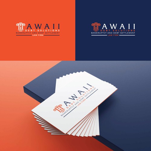 Pillar logo with the title 'Hawaii Debt Solutions'