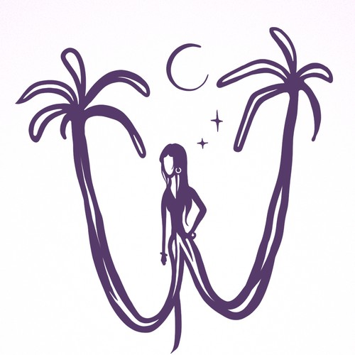 Glamorous logo with the title 'Wild as Her'