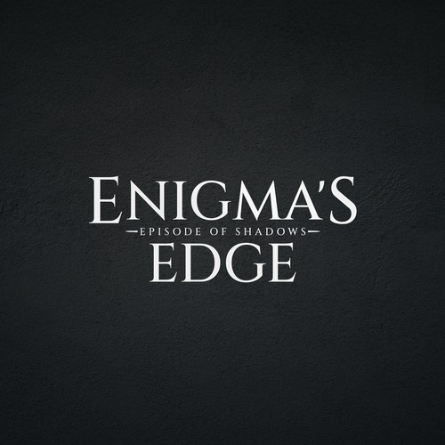 Enigma logo with the title 'Enigmas Edge'