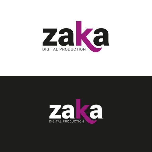 Interesting logo with the title 'ZAKA'