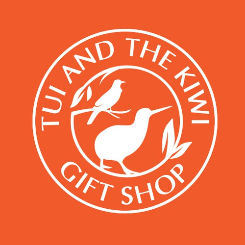 Kiwi design with the title 'Beautiful logo for giftboxes company '