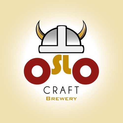 Oslo logo with the title 'Oslo Craft Brewery_Viking Beer_01'