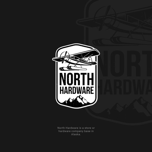 Plane design with the title 'North Harware'
