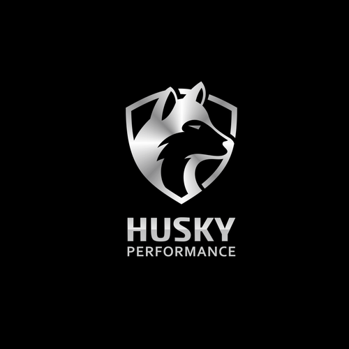 Husky logo with the title 'Bold logo for Husky Performance'