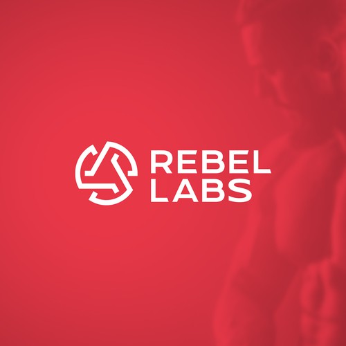 Wellness logo with the title 'Edgy and Modern Logo for Nutrition Supplement Company'