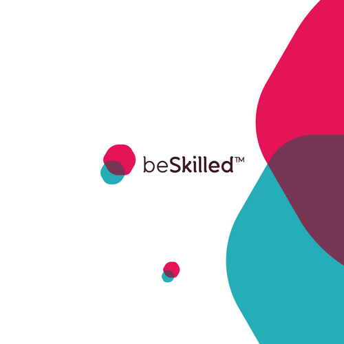 Overlapping design with the title 'Logo for beSkilled'