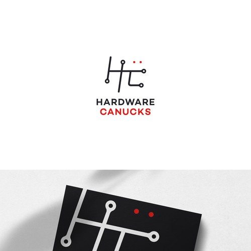 Channel design with the title 'Logo for a YouTube tech channel'