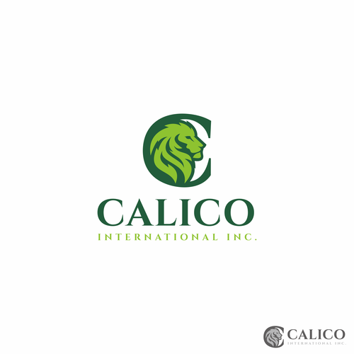 带有“Calico international inc”标题的货运标志