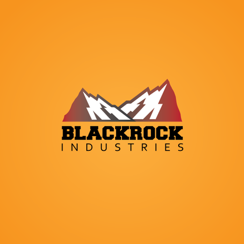 Hill logo with the title 'Blackrock's Bad Ass Logo Design Competition'