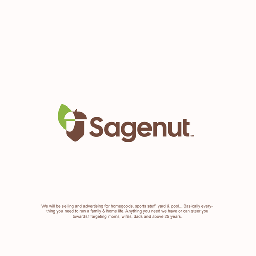 Sage design with the title 'Sagenut - Retail Store for Homegoods'