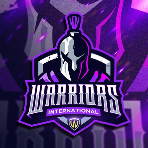 Professional design with the title 'Warriors International'