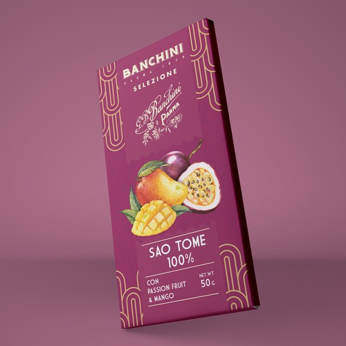 Chocolate packaging with the title 'Chocolate Bar Packaging'