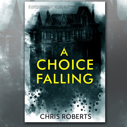 Photography book cover with the title 'Choice Falling'