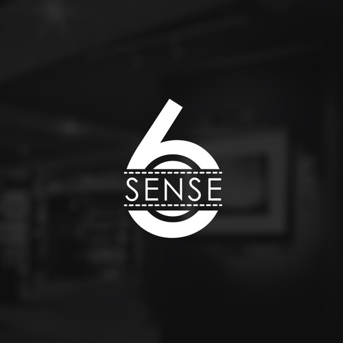 Conceptual brand with the title 'Logo concept for 6 Sense'