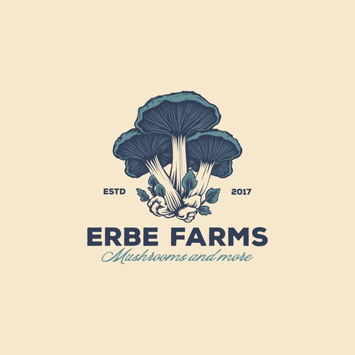 Farm brand with the title 'Logo for "ERBE FARMS"'