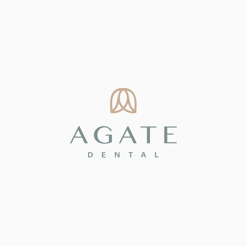 Tooth logo with the title 'Dental Logo'