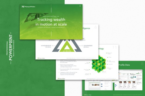 Deck design with the title 'Money in Motion'