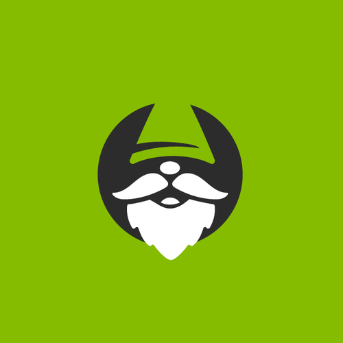 Simple design with the title '10kLeaves logo'