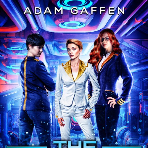 Audio design with the title 'Book cover design - The Road to The Stars'