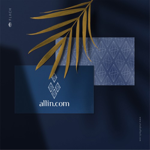 Business brand with the title 'Logo and brand identity pack for online travel company focused on all inclusive vacations.'