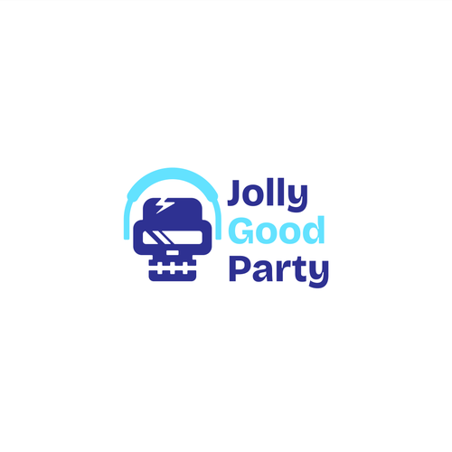 Ps logo with the title 'Jolly Good Party'