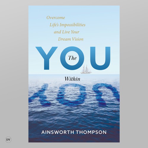 Calming design with the title 'The you within you'