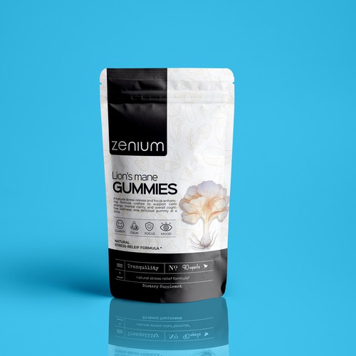 Stand-up pouch packaging with the title 'Stand Pouch Packaging Design'