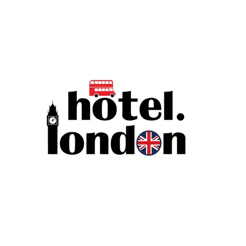London logo with the title 'Concept for London Hotel Booking Company'