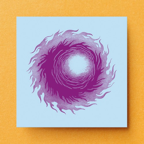 Album design with the title 'Cover art'