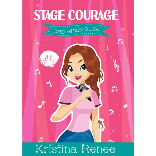 Pink book cover with the title 'Book Cover for a Collection'